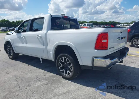 2025 Ram 1500 Laramie 4X4 5'7 Box из США, поврежденный, VIN 1C6SRFJP6SN579005